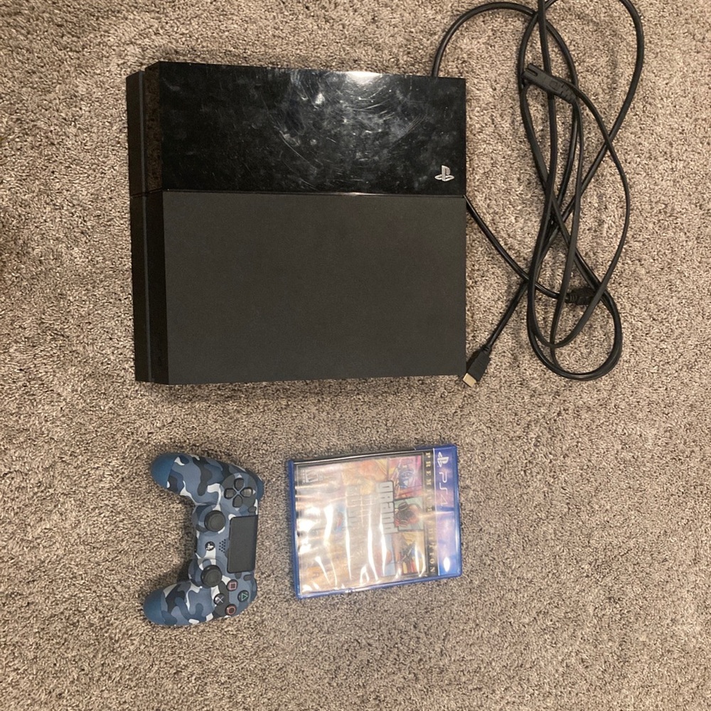 Playstation 5 With Gta 5 and 2 Controllers